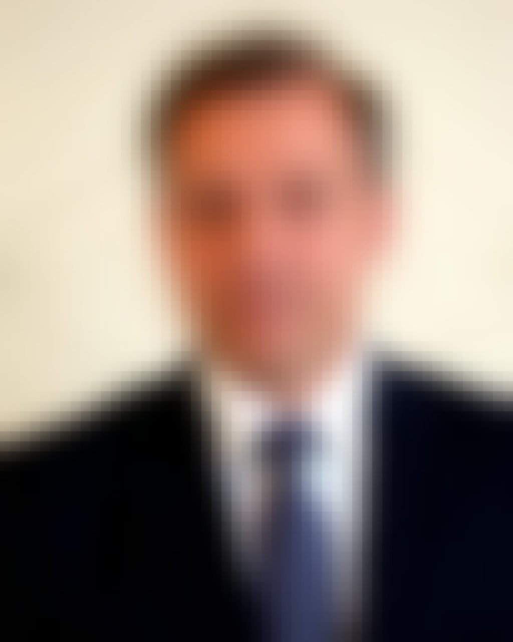 Head of M&A, identity blurred until official announcement