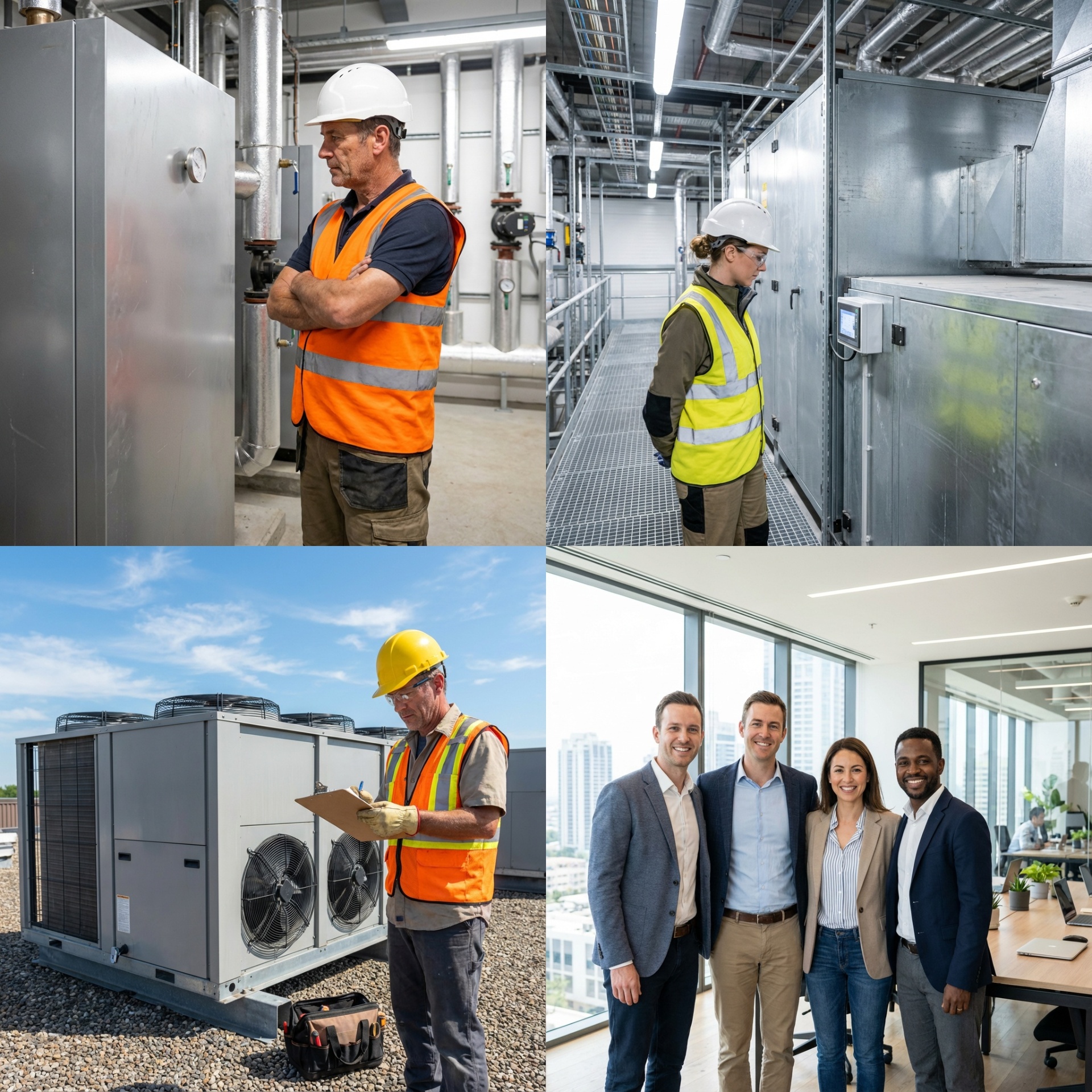 HVAC business owners and technicians - sell your heating ventilation and air conditioning company with specialist M&A advisors