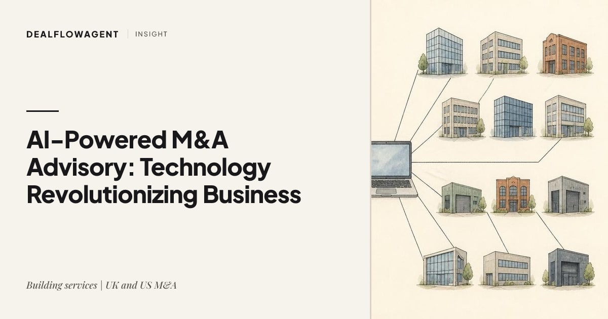 AI-Powered M&A Advisory: How Technology is Revolutionizing Business Sales in 2025