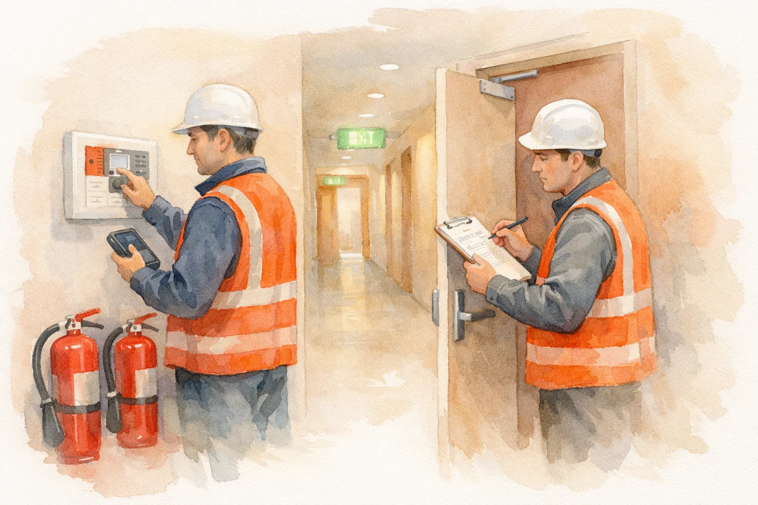 Security systems business owner reviewing exit options with M&A advisor